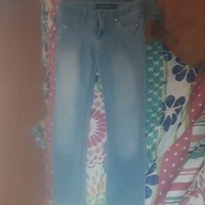 Light blue jean pants